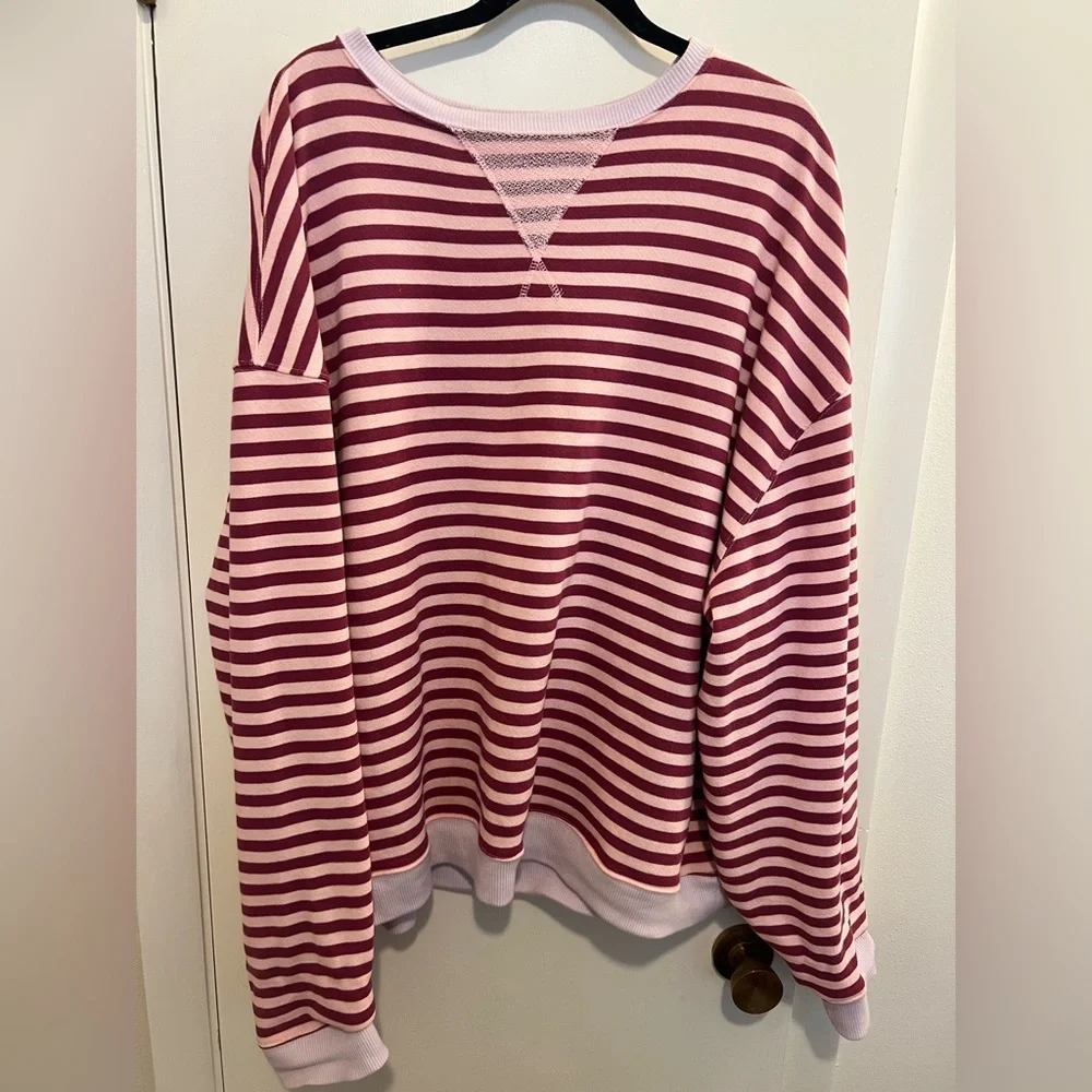 Free People We The Free Classic Striped Crewneck - Picture 3 of 5
